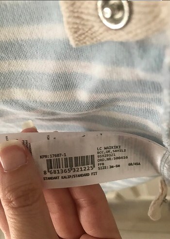 Lc Waikiki 3 Aylık Bebek Body - Görsel 10