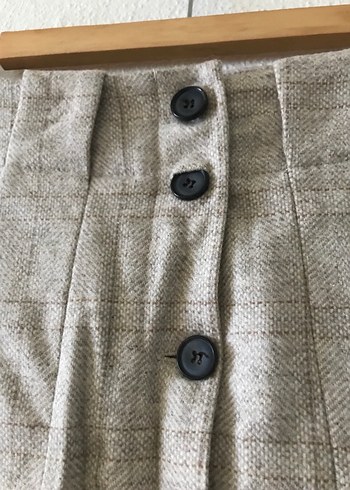 Zara Midi Kışlık Etek - Görsel 4