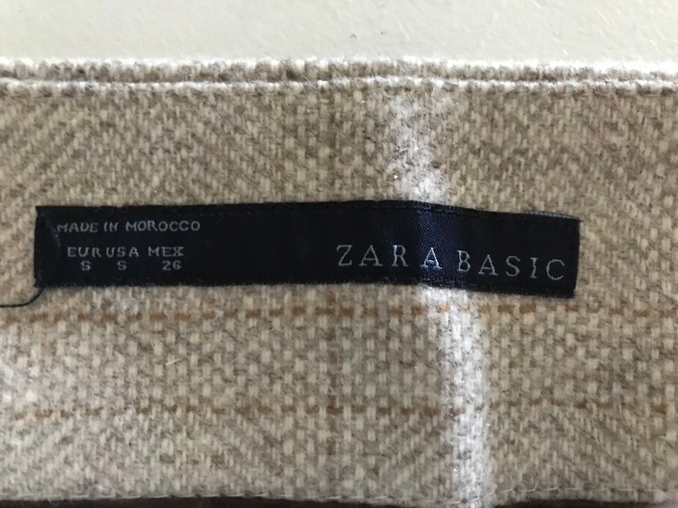 Zara Midi Kışlık Etek - Görsel 3