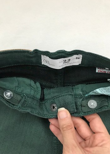 Zara 12-18 aylık Kot Pantolon - Görsel 7