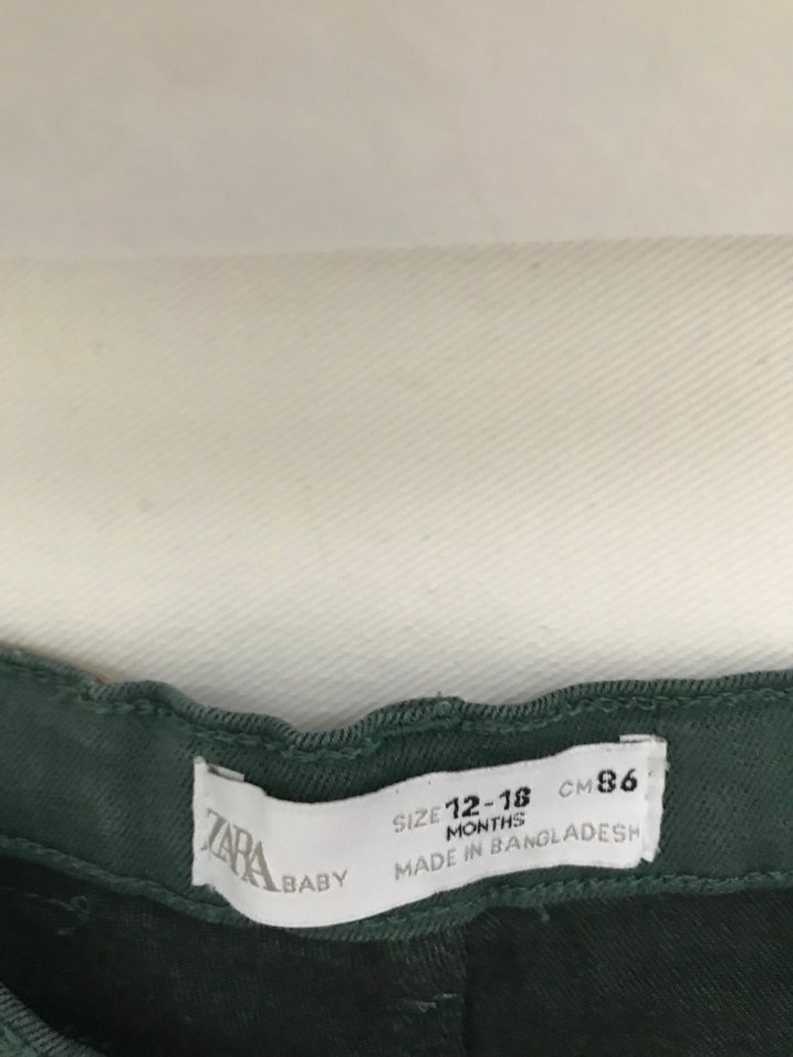 Zara 12-18 aylık Kot Pantolon - Görsel 4