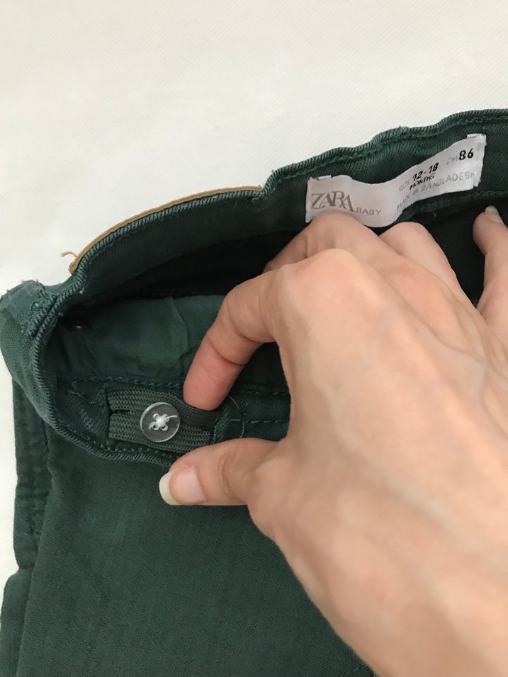 Zara 12-18 aylık Kot Pantolon - Görsel 5