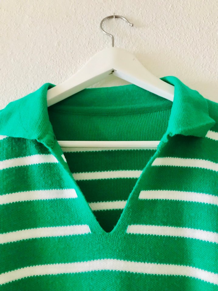 Yeşil Çizgili Kazak/FİYATI DÜŞTÜ - Görsel 5