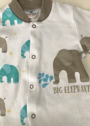 Çıtçıtlı Yenidoğan Patikli Tulum - Görsel 4