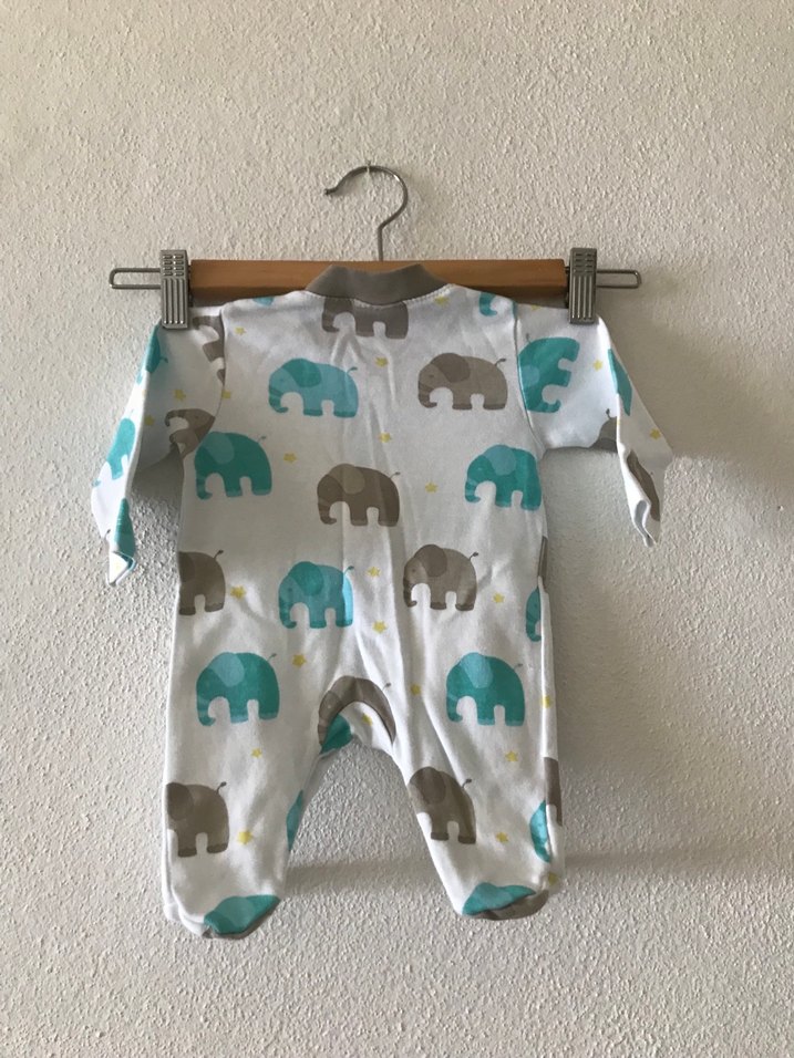 Çıtçıtlı Yenidoğan Patikli Tulum - Görsel 2