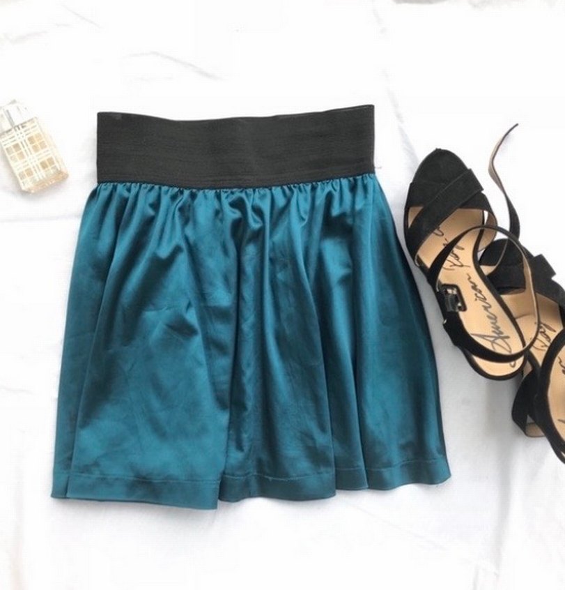 Quzu Marka Beli Lastikli Etek - Görsel 4