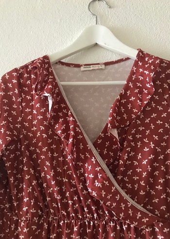 Defacto Hamile ve Emzirme Elbisesi - Görsel 4