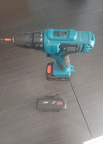 Diğer 12V CATPOWER şarjlı Matkap Seti