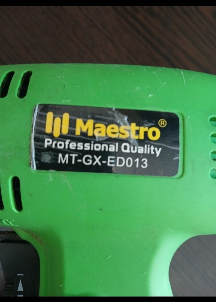 MAESTRO ELEKTİRİKLİ MATKAP - Görsel 2