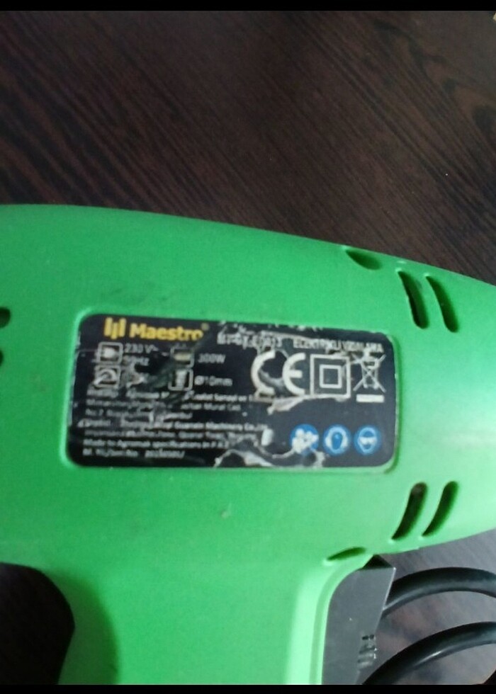 MAESTRO ELEKTİRİKLİ MATKAP - Görsel 3