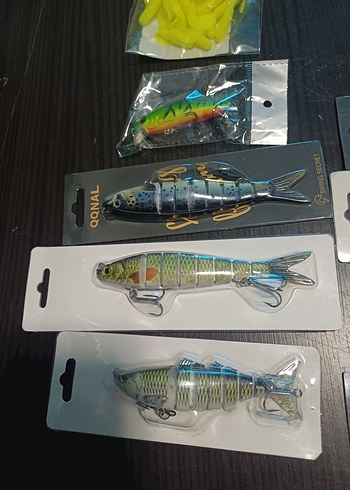 Hareketli sahte rapala, su üstü, orta su mevcut - Görsel 2