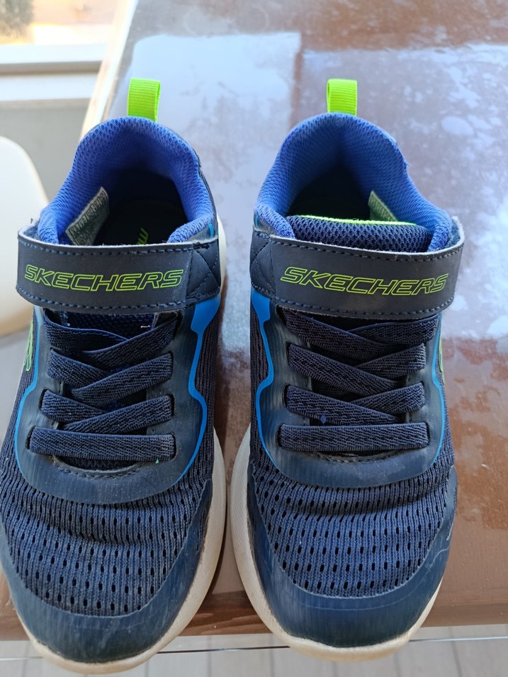 Skechers Erkek Çocuk Mavi Spor Ayakkabı - Görsel 3