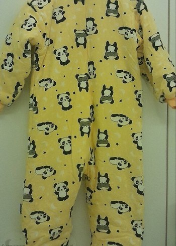 Cantoy Çocuk Kalın Elyaf Dolgulu 2.5 Tog Desenli Uyku Tulumu - Görsel 2