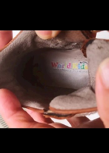 Erkek Çocuk içi polarlı Kahverengi Spor Botlar - Görsel 5