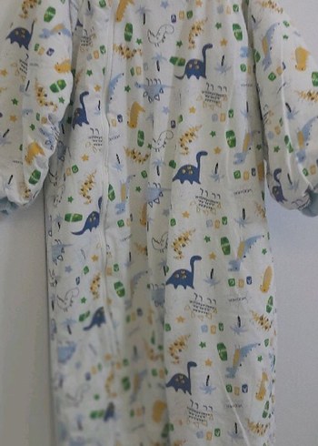 Cantoy Kız Erkek Çocuk İnce Elyaf Dolgulu 1.5 Tog Uyku Tulumu - Görsel 3