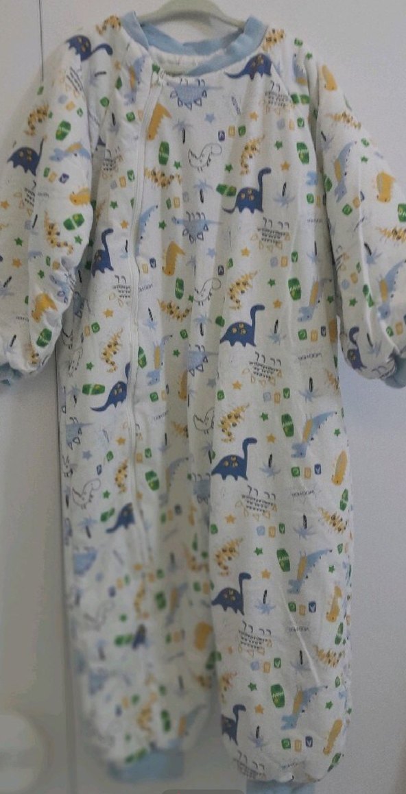 Cantoy Kız Erkek Çocuk İnce Elyaf Dolgulu 1.5 Tog Uyku Tulumu - Görsel 3