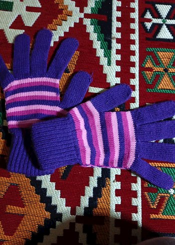 Renkli çizgili elviden - Görsel 2