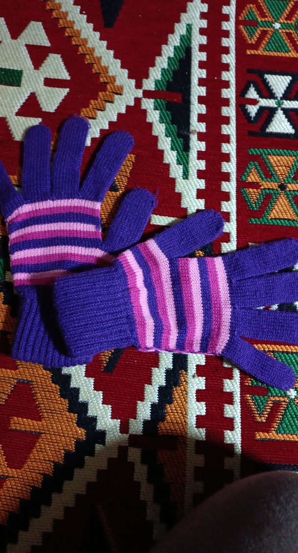 Renkli çizgili elviden - Görsel 2