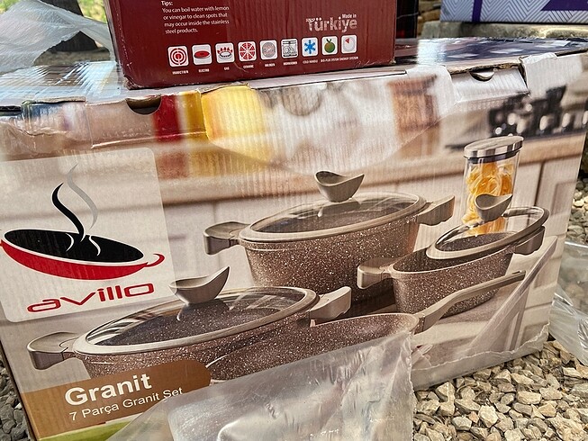 Granit tencere seti