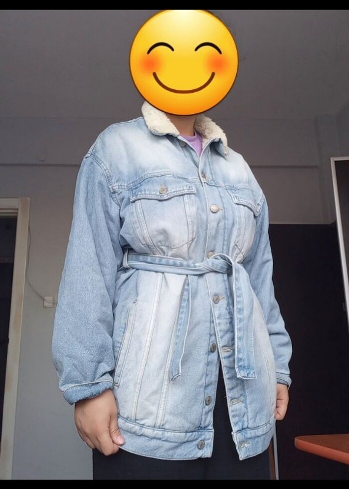 Trendyolmilla kot ceket mont. - Görsel 2