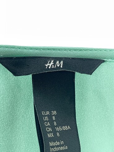 38 Beden yeşil Renk H&M Bluz %70 İndirimli.
