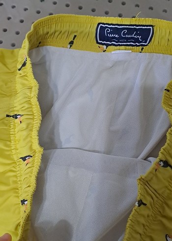 Sarı Mini Desenli Erkek Mayo - Görsel 4