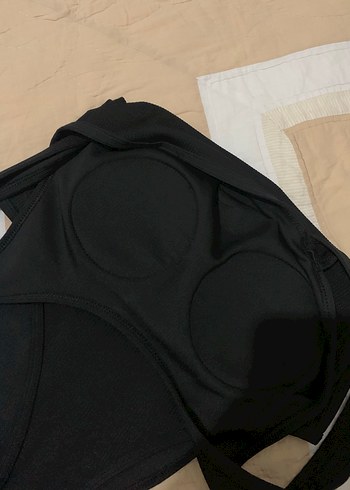Diğer Siyah Basic Kadın çıtçıtlı bluz