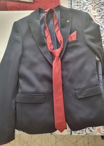 Klasik Lacivert Erkek Takım Elbise - Görsel 12