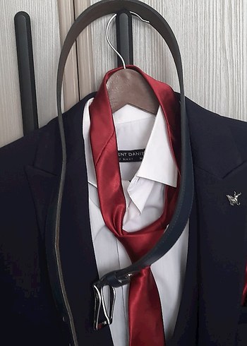 Klasik Lacivert Erkek Takım Elbise - Görsel 4