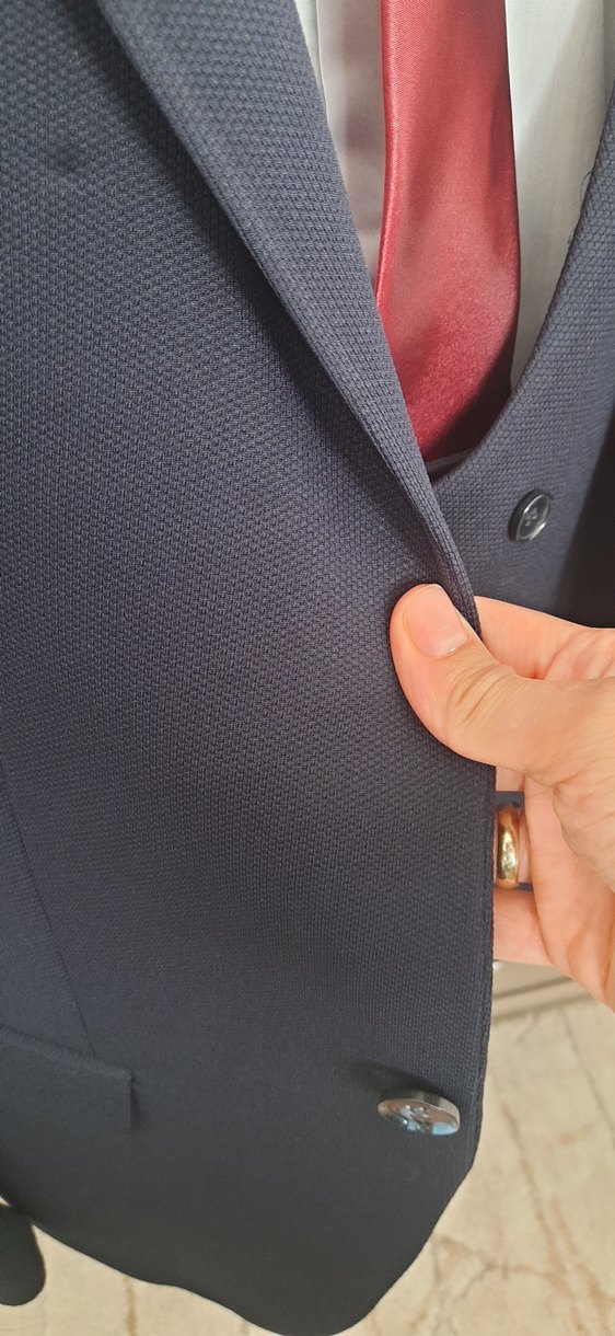 Klasik Lacivert Erkek Takım Elbise - Görsel 5