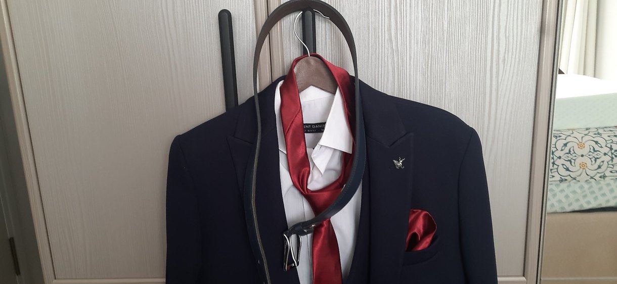 Klasik Lacivert Erkek Takım Elbise - Görsel 4