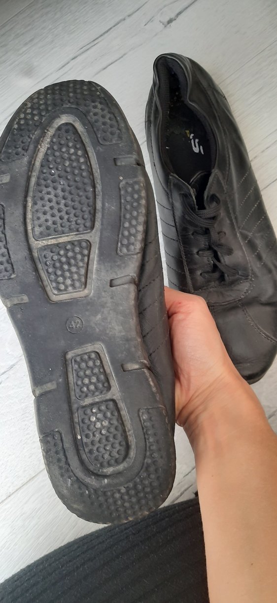 Siyah Bağcıklı Erkek Klasik Spor Ayakkabı - Görsel 4