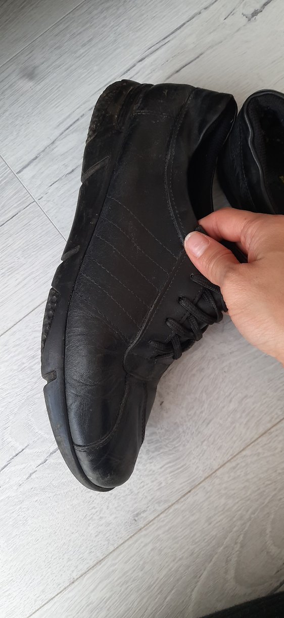 Siyah Bağcıklı Erkek Klasik Spor Ayakkabı - Görsel 2