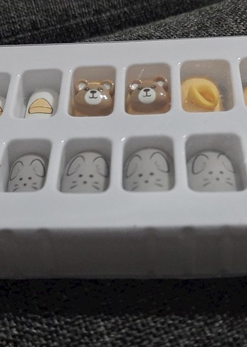 Gri Sevimli Desenli Tırnak Süslemeleri - Görsel 5