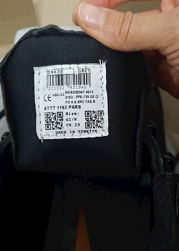 YDS Siyah Bağcıklı Erkek Kauçuk Bot - Görsel 9