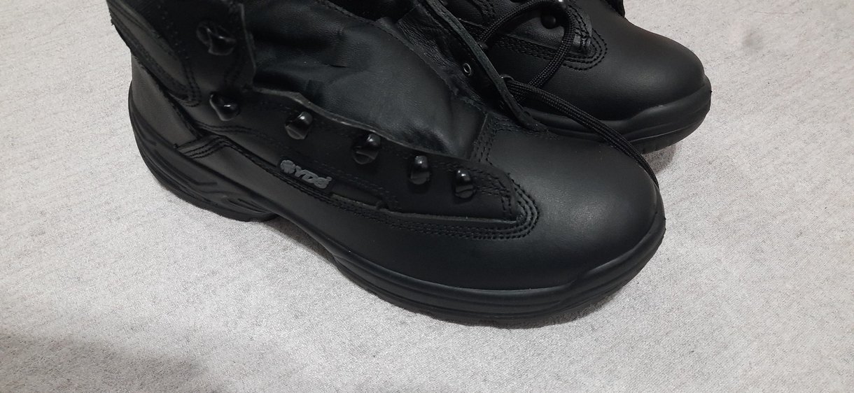 YDS Siyah Bağcıklı Erkek Kauçuk Bot - Görsel 4