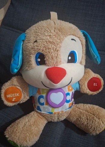 Renkli Eğitici Peluş Köpek Oyuncak