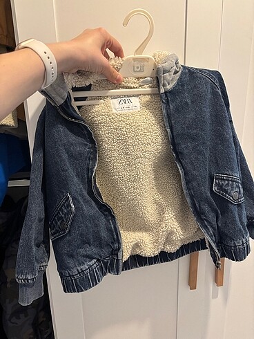 Zara cocuk kot ceket polar