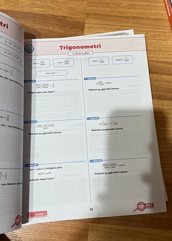  Beden 11. Sınıf MatBook Matematik Sınav Provası Kitabı