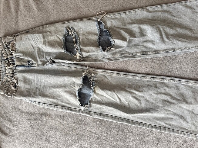 wide leg yırtık pantolon