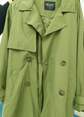 34 Beden Haki Trenchcoat