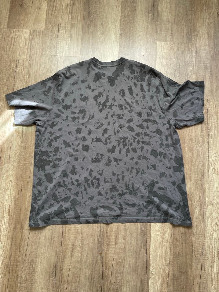 Gri Baskılı Erkek Tişört Loose Fit - Görsel 2