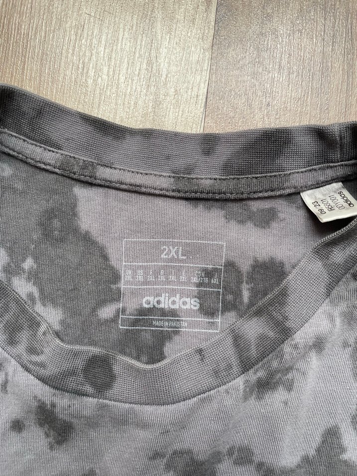 Gri Baskılı Erkek Tişört Loose Fit - Görsel 4