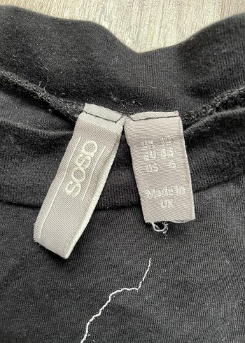 midnight t shirt Baskılı Oversize Tişört - Görsel 4