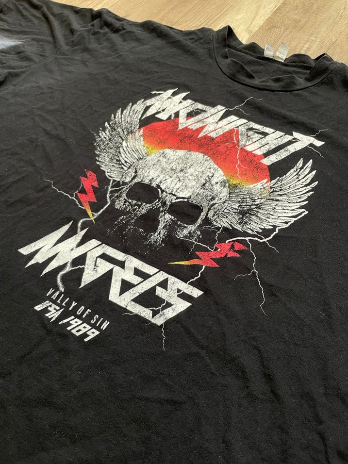 midnight t shirt Baskılı Oversize Tişört - Görsel 3