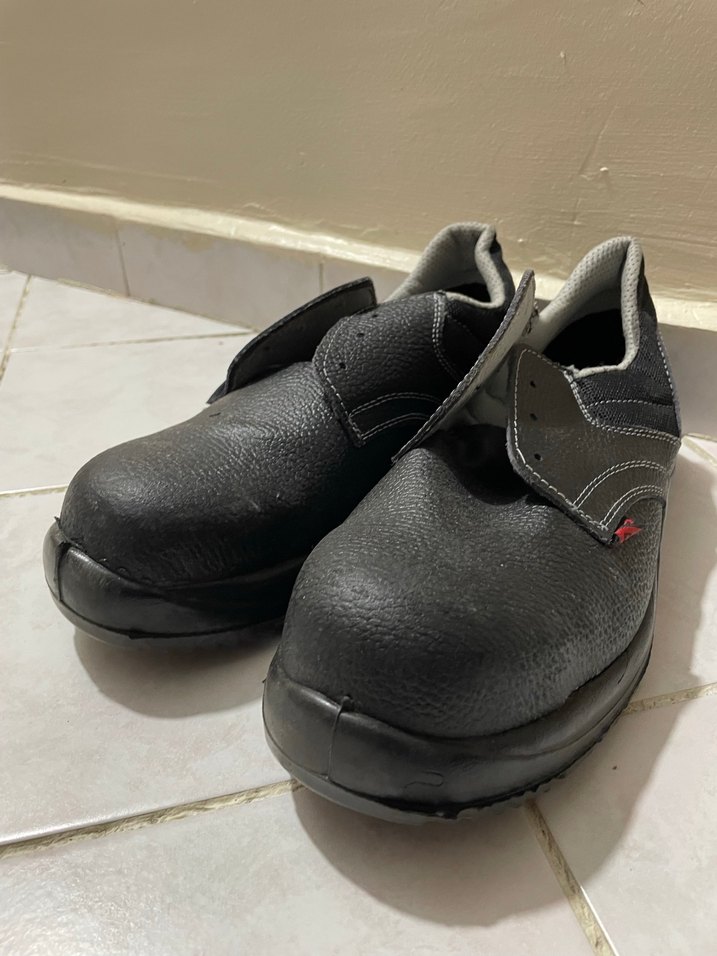 Erkek Siyah iş ayakkabısı - Görsel 3