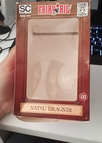 fairy tail kutulu orjinal natsu figürü - Görsel 5