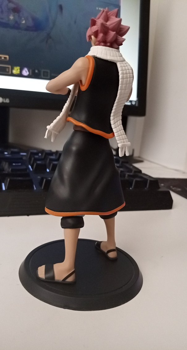 fairy tail kutulu orjinal natsu figürü - Görsel 2