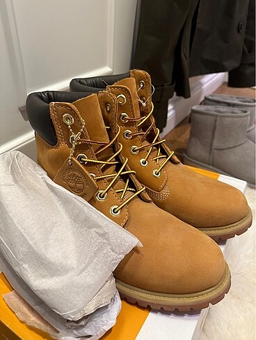 Timberland Sıfır Tımberland Orijinal 6 Inch Wp Sarı