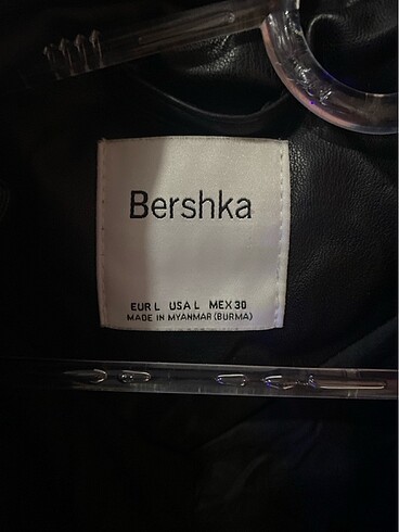 Bershka bershka deri ceket